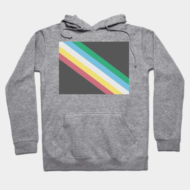 Disability Pride Flag - Image Only Hoodie by dikleyt